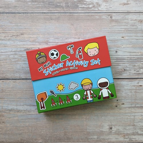 My Mini Sticker Activity Set - 6 Books Over 150 Stickers (Blue Box)
