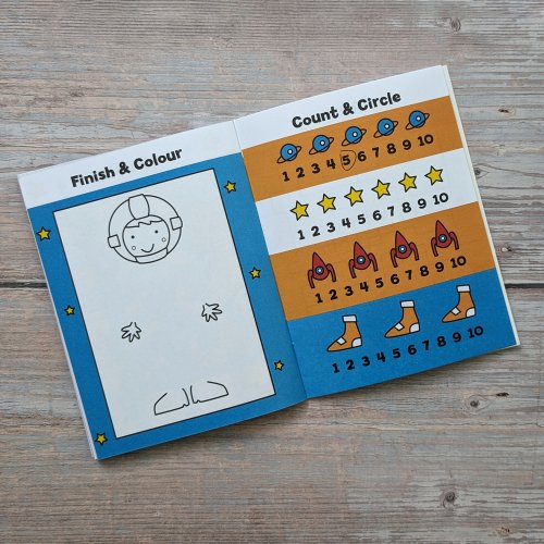 My Mini Sticker Activity Set - 6 Books Over 150 Stickers (Blue Box)