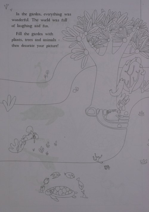 The Garden, the Curtain & the Cross - Colouring and Activity Book