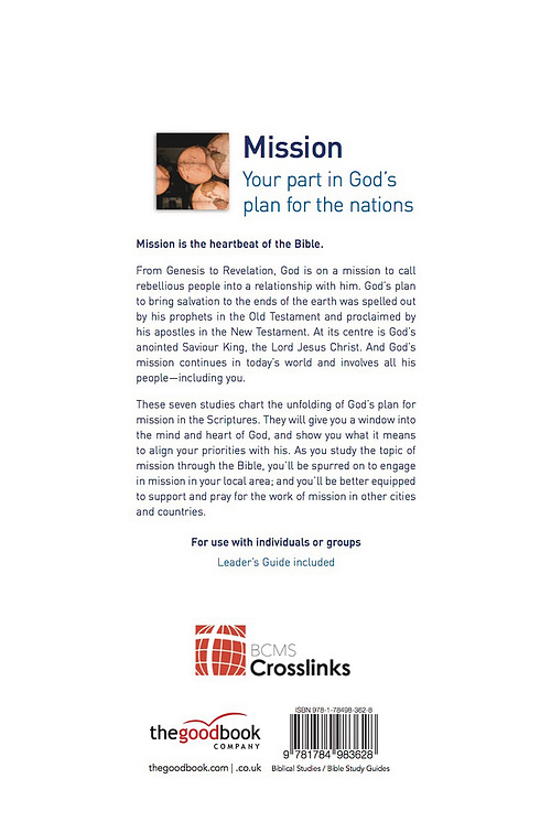 Mission: Your place in God's plan for the nations