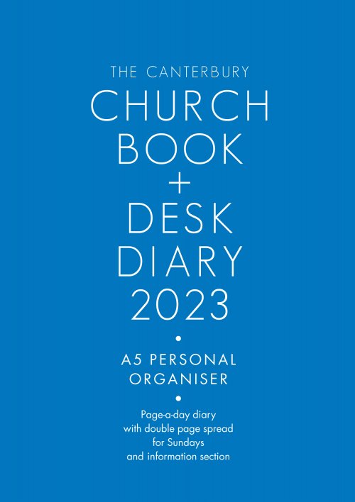 The Canterbury Church Book & Desk Diary 2023 A5 Personal Organiser Edition
