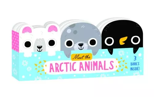 Shaped Animal Board Book Set - Meet the Arctic Animals