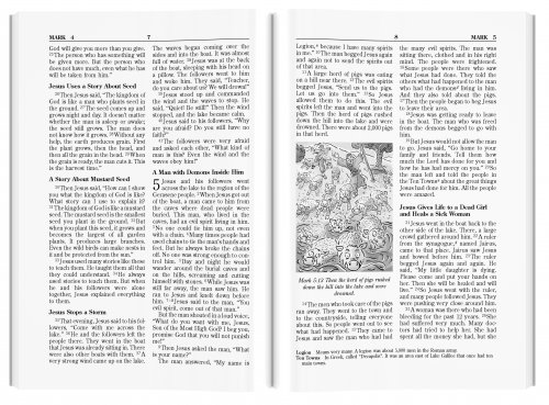 ICB International Children's Bible Gospel of Mark for Kids