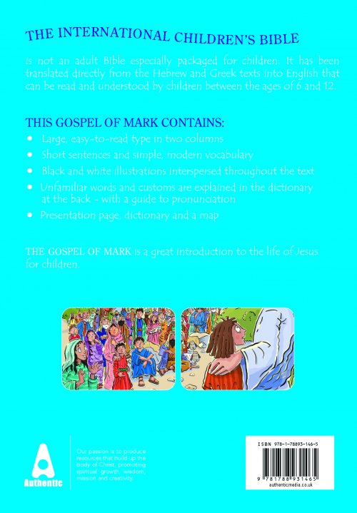 ICB International Children's Bible Gospel of Mark for Kids