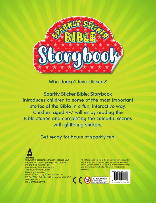 Sparkly Sticker Bible: Storybook