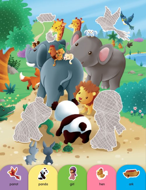 Sparkly Sticker Bible: Storybook