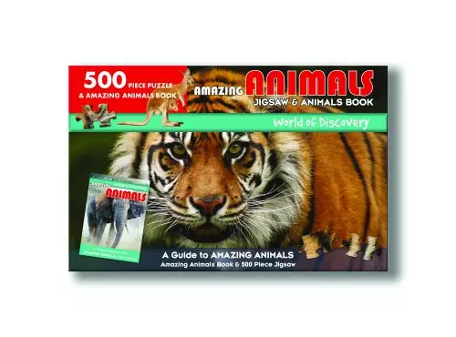 World of Discovery Large Jigsaw/Book Set - Amazing Animals