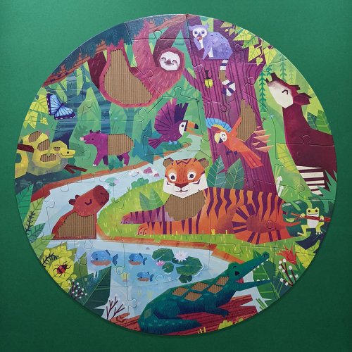 Planet Friendly Puzzle - Jungle