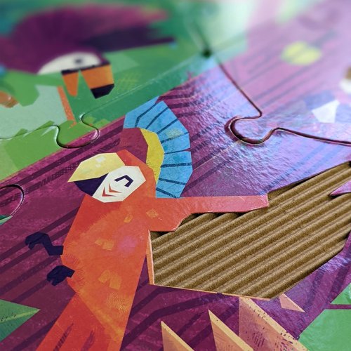 Planet Friendly Puzzle - Jungle