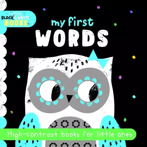 Black And White Books - First Words