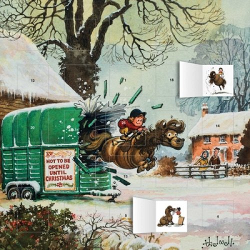 Normal Thelwell - Pony Cavalcade Advent Calendar 2021 (with Stickers)