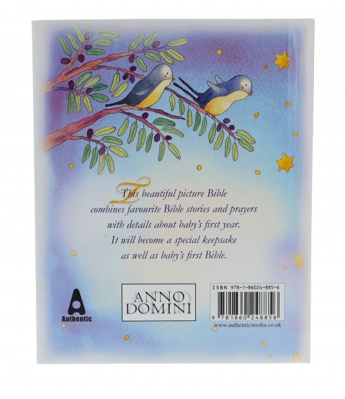 The Christening Bible (Blue)
