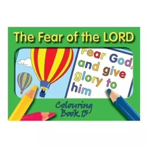Series 2 Colouring Book - The Fear of the LORD