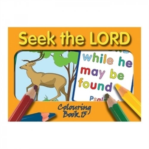 Colouring Book  -  Seek the Lord