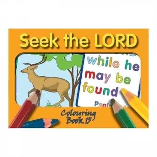Colouring Book  -  Seek the Lord