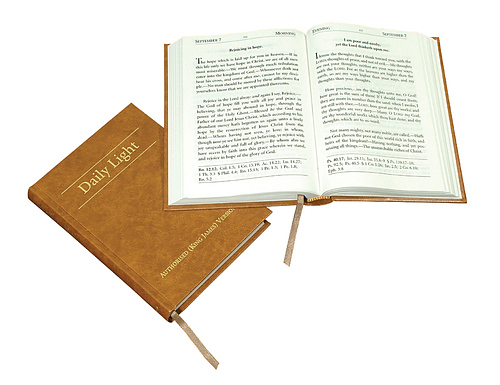 Daily Light: Tan Hardback