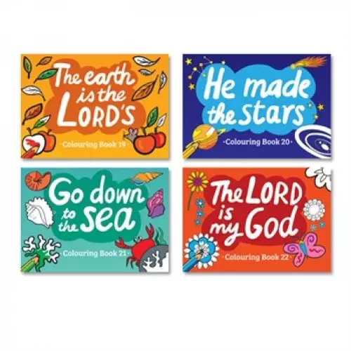 Series 3 Colouring Books (mixed set of 4)