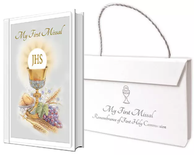 My First Missal and Carry Case - Communion Elements Padded Cover