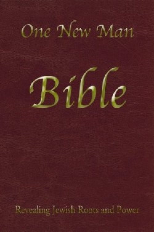 One New Man Bible Burgundy