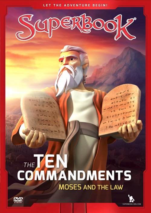 Superbook: The Ten Commandments DVD
