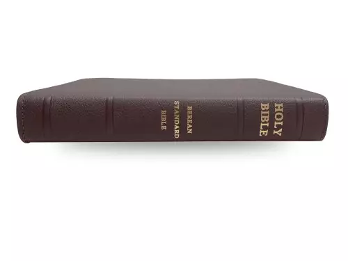 Berean Standard Bible - Genuine Leather - Tosca Cowhide Garnet