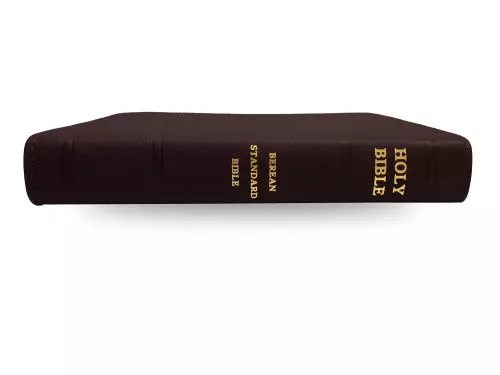 Holy Bible, Berean Standard Bible - Bonded Leather - Burgundy Calf Grain