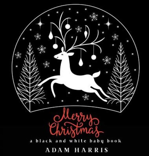 Merry Christmas: A Black and White Baby Book