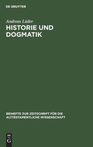 Historie Und Dogmatik