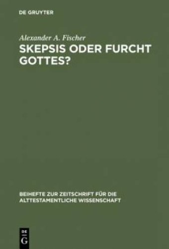 Skepsis Oder Furcht Gottes?