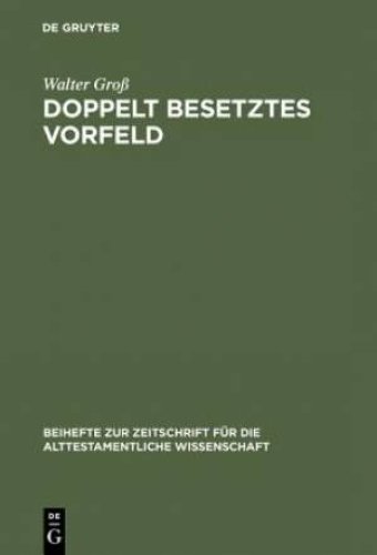 Doppelt Besetztes Vorfeld
