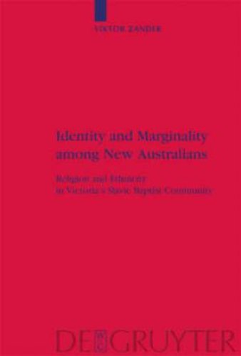 Identity and Marginality Among New Australians