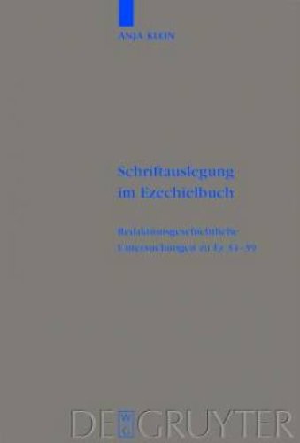 Schriftauslegung Im Ezechielbuch