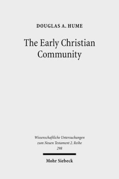 The Early Christian Community: A Narrative Analysis of Acts 2:41-47 and 4:32-35