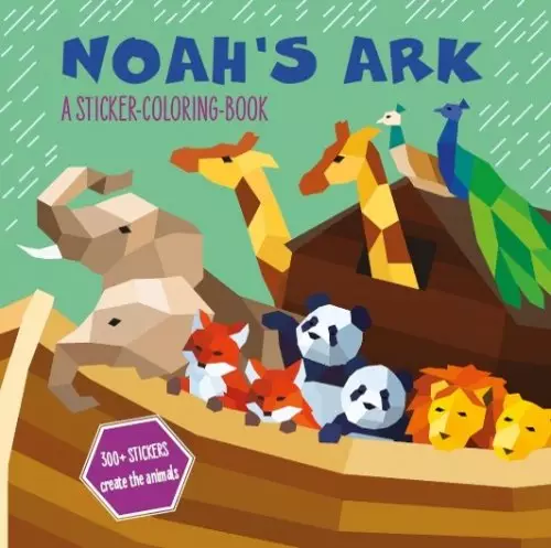 Noah's Ark - A Sticker-Colouring Book