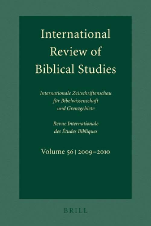 International Review of Biblical Studies, Volume 56 (2009-2010)