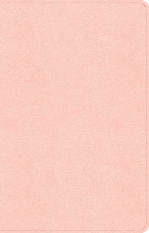 CSB Thinline Bible, Blush Pink SuedeSoft LeatherTouch