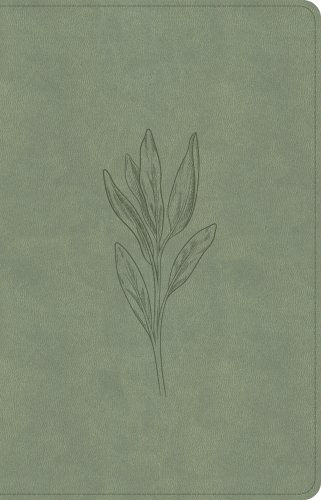 CSB Thinline Bible, Digital Study Edition, Sage SuedeSoft LeatherTouch