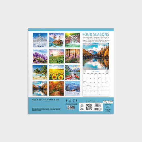 Four Seasons 2024 Mini Wall Calendar