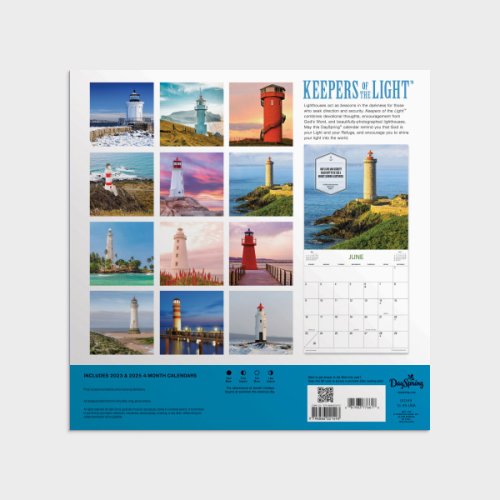 2024 Keepers Of The Light Wall Calendar