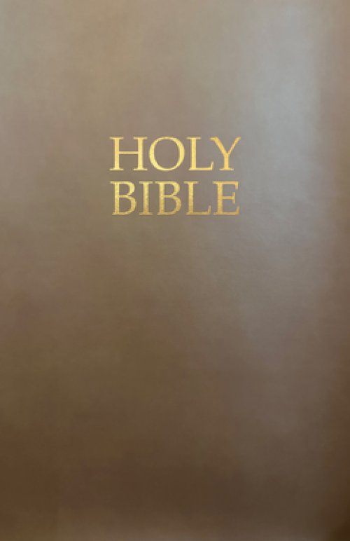 KJVER Gift And Award Holy Bible, Deluxe Edition, Coffee Ultr