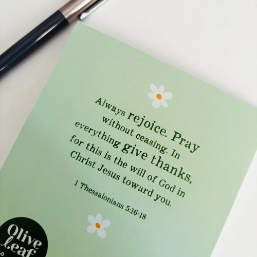 Rejoice - A6 Recycled Notebook