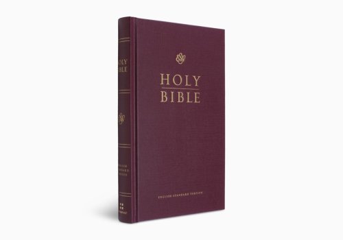 ESV Church Bible, Large Print (Hardcover, Burgundy)