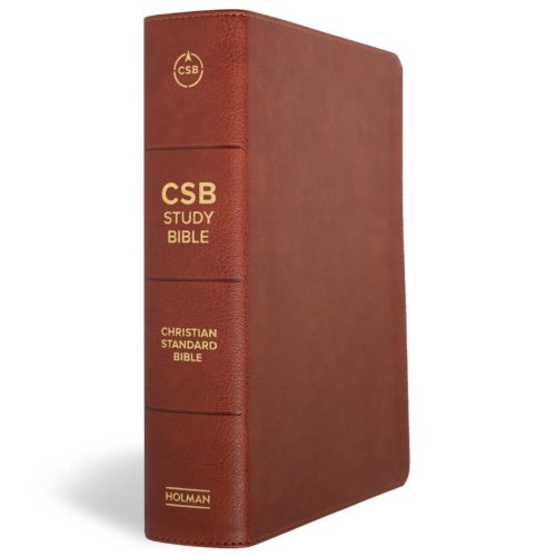 CSB Study Bible, Personal Size, Digital Study Edition, Burnt Sienna LeatherTouch