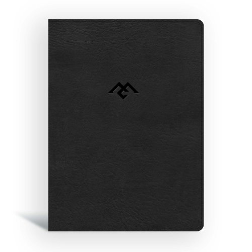 CSB Men of Character Bible, Black LeatherTouch, Indexed