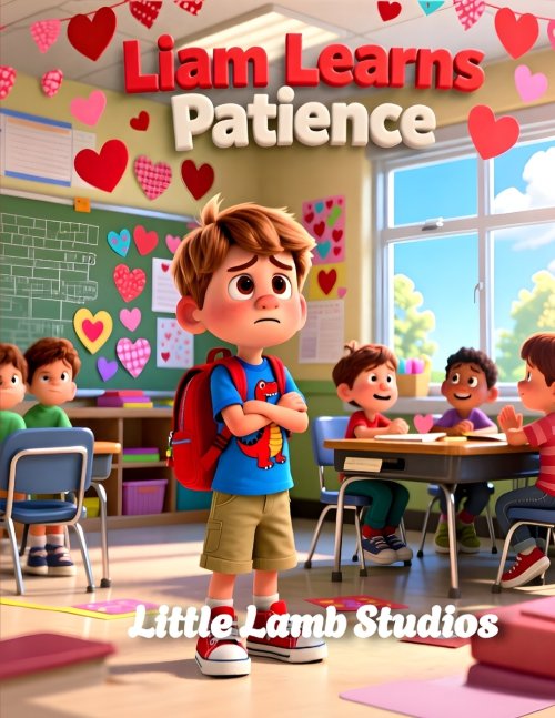 Liam Learns Patience: A Christian Rhyming Valentine's Day Story About Finding Joy Through Faith for Children Ages 3-8
