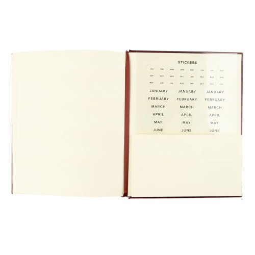 12-Month Undated Planner: Yorkshire Design, Layflat