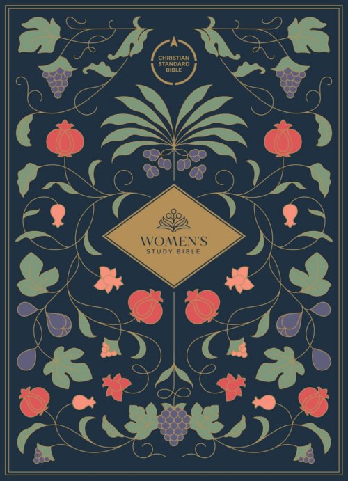CSB Women's Study Bible, Peacock LeatherTouch
