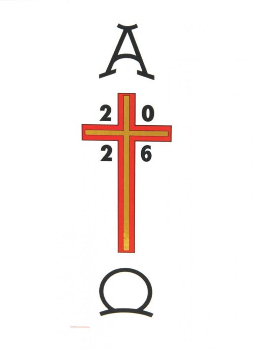 Alpha & Omega with Cross - Pack 1