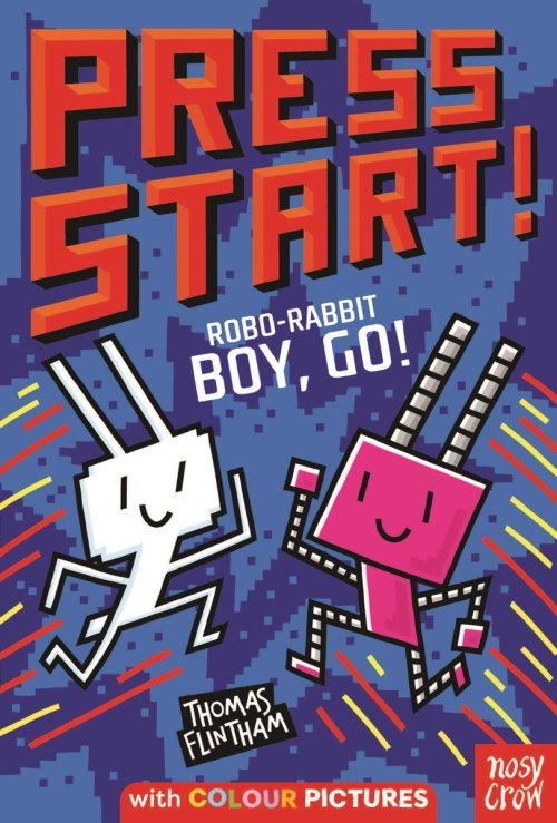 Press Start! Robo-rabbit Boy Go!