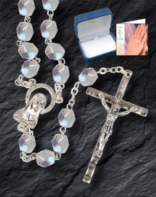 Crystal Glass Rosary